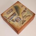 Box " Provincial breath " - Decoupage - making