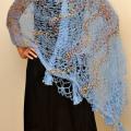 Bluish - Wraps & cloaks - knitwork