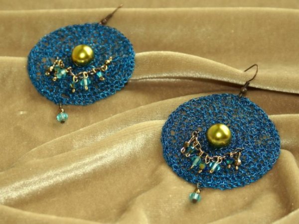 " Luck horseshoe " - Earrings