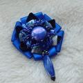 The Blue - Brooches - beadwork