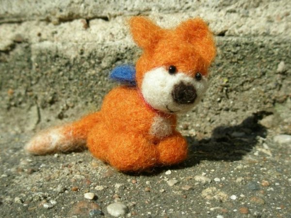 orange pup - Dolls & toys