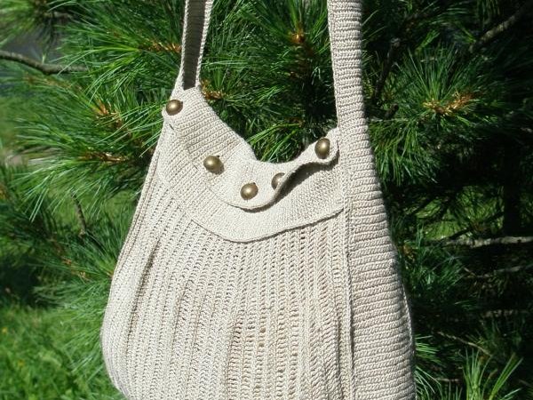 Linen handbag - Handbags & wallets