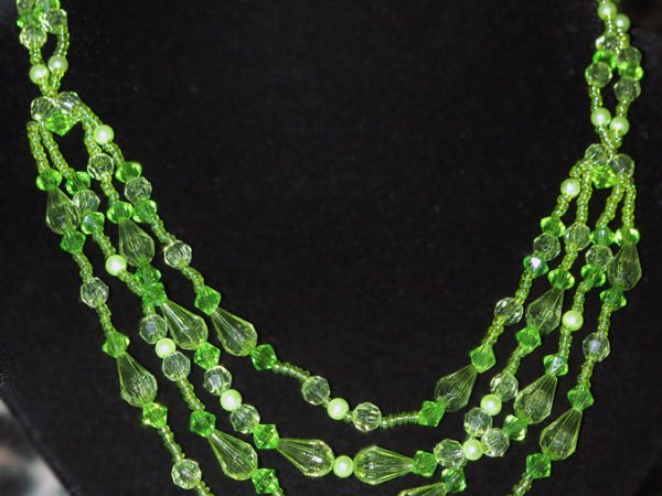 Greenish necklace - Necklace