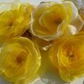 Organza flowers - Accessory - sewing