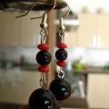 Corals - Earrings - beadwork