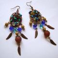 Secret dream - Earrings - beadwork