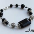Onyx blackness - Bracelets - beadwork