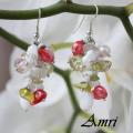 Summer fun - Earrings - beadwork