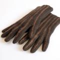 plowed .. - Gloves & mittens - felting