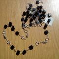 Agate long - Necklace - beadwork