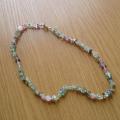 Fluorite spit - Necklace - beadwork