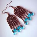 Modest Cleopatra - Earrings - beadwork