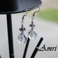 Glass bulge - Earrings - beadwork