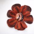 brooch - Brooches - felting