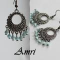 Evening cool - Earrings - beadwork
