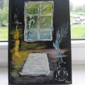 Science - is a window into the world of light - Acrylic painting - drawing