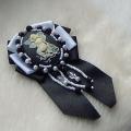 Ribbon with fairy - Brooches - beadwork