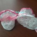 Baptism shoes - Shoes - needlework