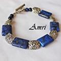Blueberries - Bracelets - beadwork