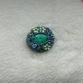 Emerald - Brooches - beadwork
