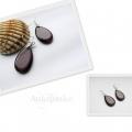 Cats eye - Earrings - beadwork