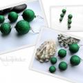 Zali icicles - Earrings - beadwork