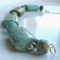 Turquoise Seafood - Bracelets - beadwork
