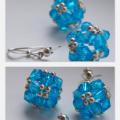 The bubbles. - Earrings - beadwork