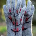 Winter :) - Gloves & mittens - felting
