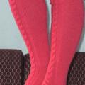 Knee-length stockings " Pyne " - Socks - knitwork