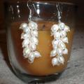 pearls - Earrings - beadwork