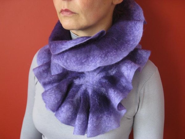 Violetinis ažūras - Šalikai