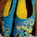 Slippers - Shoes & slippers - felting