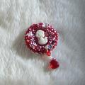 Love lady - Brooches - beadwork