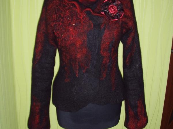 Evening Jacket + brooch - Jackets & coats