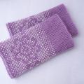 Purple - Wristlets - knitwork
