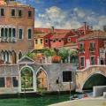 " & quot Venice; - Oil painting - drawing