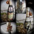 Bottle of champagne - Decorated bottles - making
