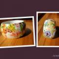 Bracelet " Summer refreshment " - Decoupage - making