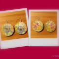 Earrings " Summer refreshment " - Decoupage - making