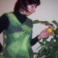 Vest " Green Lemon " - Blouses & jackets - knitwork