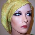 Velta beret " Light Lemon " - Hats - felting