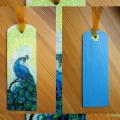 Tab Books " Peacock " - Decoupage - making