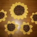 Napkins Sunflower - Tablecloths & napkins - felting