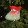 Christmas candy shoes - Shoes & slippers - felting