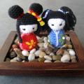Dolls " Japanese subjects " - Dolls & toys - knitwork