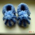 shoes, knitted baby. - Shoes - knitwork