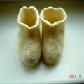 white shoes - Shoes & slippers - felting