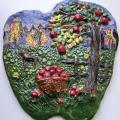 Pan " Miraculous apple " - Ceramics - making