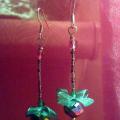Tales berries - Earrings - beadwork